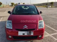Usado Citroën C2 VTR Sport 70 CV (51 kW) 2006 Rojo Utilitario