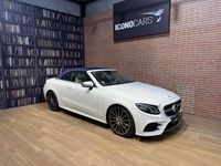 Usado Mercedes E220 194 CV (142 kW) 2018 Blanco Descapotable