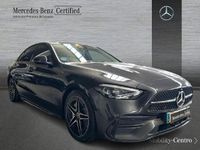Usado Mercedes C220 AMG line 200 CV (147 kW) 2021 Gris grafito Berlina