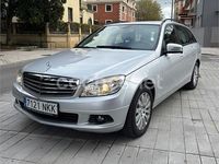 Usado Mercedes C180 156 CV (114 kW) 2010 Gris / plata Familiar
