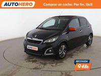 Usado Peugeot 108 Roland Garros 82 CV (60 kW) 2015 Negro Utilitario