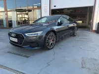 Usado Audi A7 Sportback S-Line 286 CV (210 kW) 2018 Gris / plata Utilitario