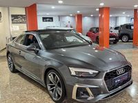 Usado Audi A5 S-Line 190 CV (139 kW) 2020 Gris Coupe