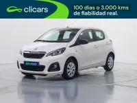 Usado Peugeot 108 Active 72 CV (52 kW) 2019 Blanco Berlina