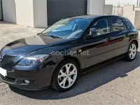 Usado Mazda 3 Sportive 150 CV (110 kW) 2006 Negro Berlina
