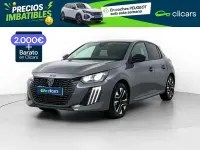 Usado Peugeot 208 Allure 101 CV (74 kW) 2025 Gris Utilitario