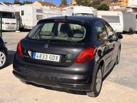 Usado Peugeot 207 Premium 90 CV (66 kW) 2008 Negro Utilitario