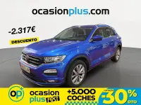 Usado VW T-Roc Advance 150 CV (110 kW) 2022 Azul SUV