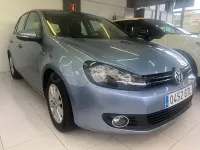 Usado VW Golf VI Advance 105 CV (77 kW) 2010 Azul Utilitario