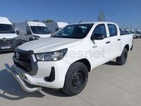 Usado Toyota HiLux 150 CV (110 kW) 2021 Blanco Recogida