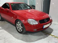 Usado Mercedes SLK230 193 CV (141 kW) 1998 Rojo Descapotable