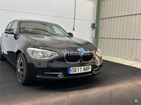Usado BMW 118 Sport Line 136 CV (100 kW) 2014 Negro Utilitario