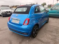 Usado Fiat 500C S 69 CV (50 kW) 2017 Azul Descapotable