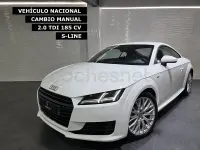 Usado Audi TT S-Line 184 CV (135 kW) 2015 Blanco Coupe
