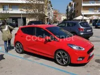 Usado Ford Fiesta ST-Line 125 CV (91 kW) 2018 Rojo Utilitario