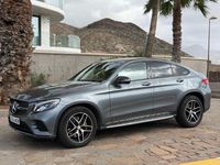 Usado Mercedes GLC220 170 CV (125 kW) 2017 Gris / plata Coupe