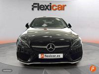 Usado Mercedes C220 AMG line 170 CV (125 kW) 2015 Negro Coupe