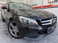 Usado Mercedes C220 Exclusive 170 CV (125 kW) 2015 Negro Familiar