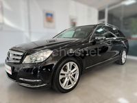 Usado Mercedes C200 136 CV (100 kW) 2011 Negro Familiar