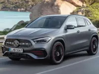 Usado Mercedes GLA200 Urban 136 CV (100 kW) 2017 Azul SUV