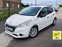 Usado Peugeot 208 Access 68 CV (50 kW) 2014 Blanco Utilitario