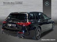 Usado Mercedes C300e AMG line 313 CV (230 kW) 2024 Negro obsidiana Berlina