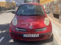Usado Nissan Micra Visia 65 CV (47 kW) 2007 Granate Berlina