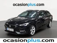 Usado Seat Leon FR 150 CV (110 kW) 2021 Negro Monovolumen