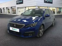 Usado Peugeot 308 Allure 131 CV (96 kW) 2018 Azul Utilitario