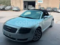 Usado Audi TT Roadster 180 CV (132 kW) 2004 Gris / plata Descapotable
