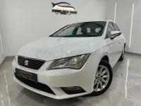 Usado Seat Leon Ecomotive 110 CV (80 kW) 2014 Blanco Familiar