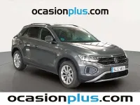 Usado VW T-Roc Life 110 CV (80 kW) 2024 Gris SUV