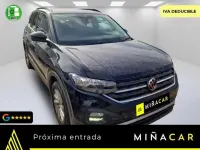 Usado VW T-Cross Advance 110 CV (80 kW) 2022 Negro SUV