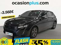 Usado Peugeot 308 Active 131 CV (96 kW) 2024 Negro Utilitario