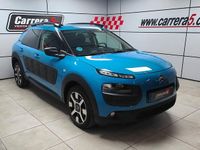 Usado Citroën C4 Cactus PureTech 110 CV (80 kW) 2017 Azul Utilitario