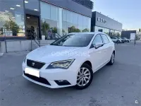 Usado Seat Leon ST Reference 110 CV (80 kW) 2016 Blanco Familiar