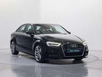 Usado Audi A3 S-Line 116 CV (85 kW) 2017 Negro Berlina