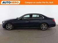 Usado Mercedes E220 AMG line 196 CV (144 kW) 2019 Azul Berlina