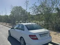 Usado Mercedes C200 Avantgarde 136 CV (100 kW) 2010 Blanco Berlina