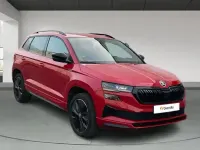 Usado Skoda Karoq SportLine 150 CV (110 kW) 2023 Rojo SUV