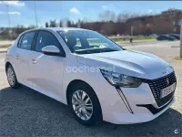 Usado Peugeot 208 GT-line 100 CV (73 kW) 2021 Blanco Utilitario