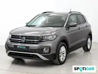 Usado VW T-Cross Advance 110 CV (80 kW) 2021 Gris SUV