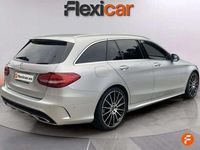 Usado Mercedes C220 170 CV (125 kW) 2018 Gris Familiar