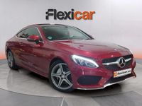Usado Mercedes C220 170 CV (125 kW) 2016 Granate Coupe