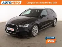 Usado Audi A3 Sport 116 CV (85 kW) 2017 Negro Berlina