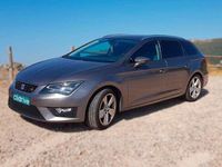 Usado Seat Leon Sport 125 CV (91 kW) 2014 Gris Utilitario