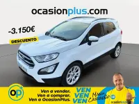 Usado Ford Ecosport Titanium 125 CV (91 kW) 2019 Blanco SUV