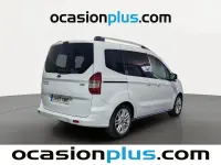 Usado Ford Tourneo Courier Titanium 100 CV (73 kW) 2018 Blanco Monovolumen