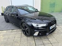 Usado Audi A6 Advanced 204 CV (150 kW) 2014 Negro Familiar