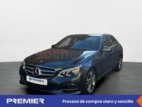 Usado Mercedes E220 Edition 170 CV (125 kW) 2014 Gris Berlina